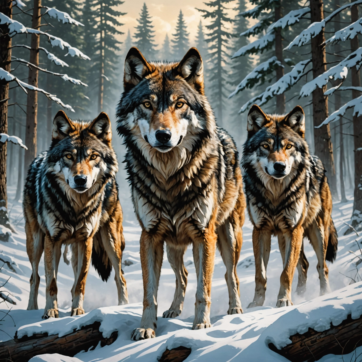 Волки: Тайны Альфа лидера и их роль в природе